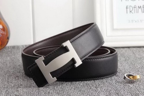 Super Perfect Quality Hermes Belts(100% Genuine Leather,Reversible Steel Buckle)-453
