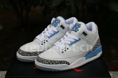 Authentic Air Jordan 3 UNC PE