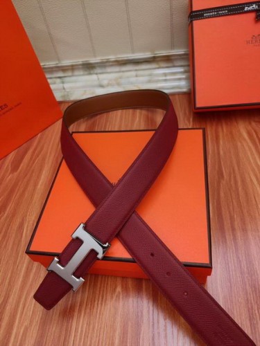 Super Perfect Quality Hermes Belts(100% Genuine Leather,Reversible Steel Buckle)-672