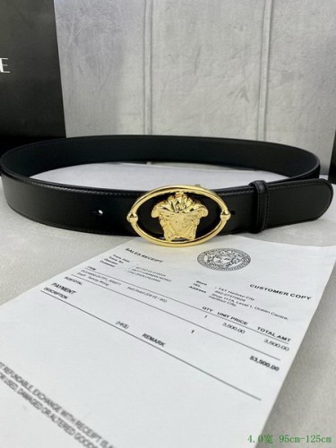 Super Perfect Quality Versace Belts(100% Genuine Leather,Steel Buckle)-552