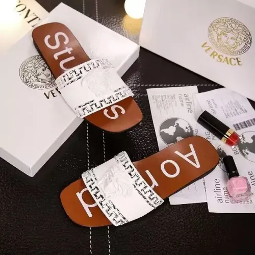 Versace women slippers 1:1 quality-012