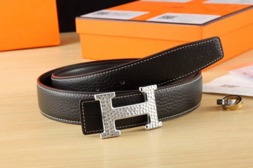 Super Perfect Quality Hermes Belts(100% Genuine Leather,Reversible Steel Buckle)-114