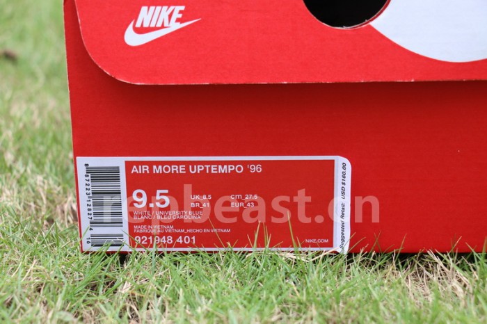 Authentic Nike Air More Uptempo “UNC”