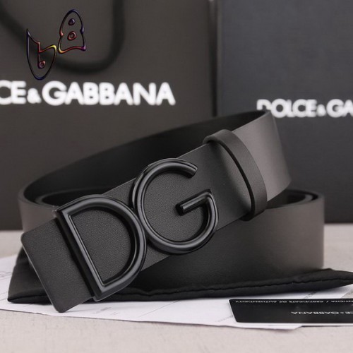 Super Perfect Quality DG Belts(100% Genuine Leather,steel Buckle)-031