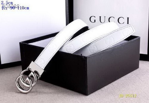 Super Perfect Quality G Belts(100% Genuine Leather,steel Buckle)-2559