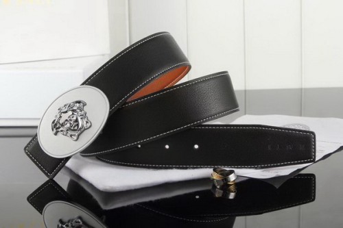 Super Perfect Quality Versace Belts(100% Genuine Leather,Steel Buckle)-128