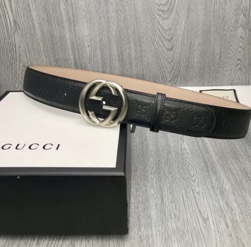Super Perfect Quality G Belts(100% Genuine Leather,steel Buckle)-2425