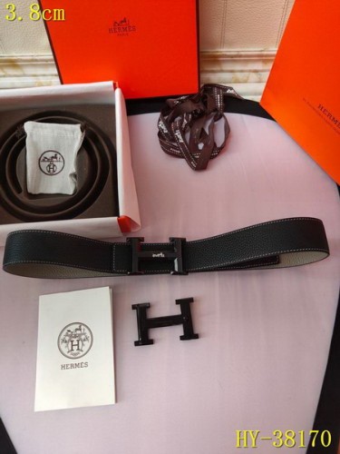 Super Perfect Quality Hermes Belts(100% Genuine Leather,Reversible Steel Buckle)-294