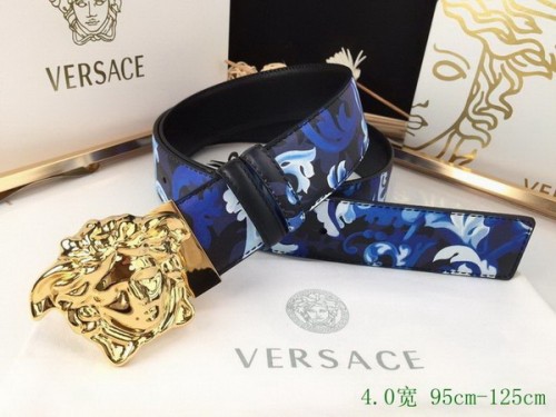 Super Perfect Quality Versace Belts(100% Genuine Leather,Steel Buckle)-469