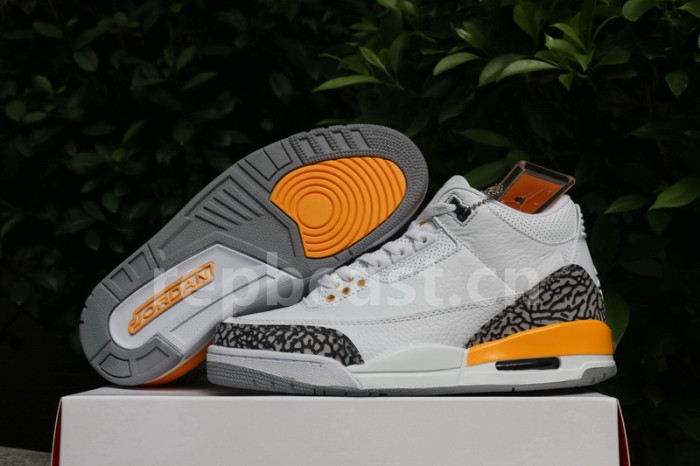 Authentic Air Jordan 3 WMNS “Laser Orange”