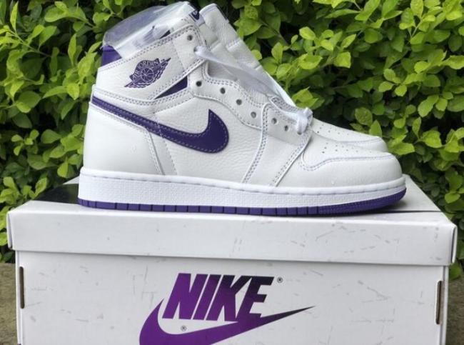 Authentic Air Jordan 1 High OG WMNS “Court Purple”