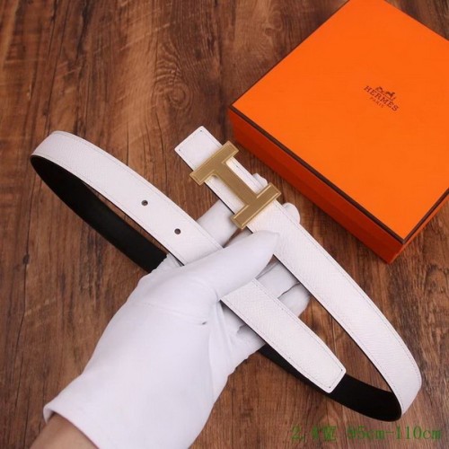 Super Perfect Quality Hermes Belts(100% Genuine Leather,Reversible Steel Buckle)-957