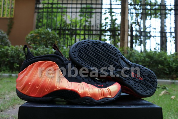 Authentic Nike Air Foamposite One “Habanero Red”