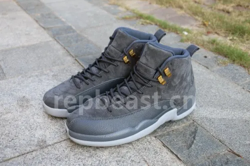 Authentic Air Jordan 12 Dark Grey