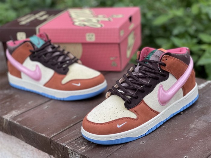 aUTHENTIC Social Status x Nike Dunk Mid “Chocolate Milk”