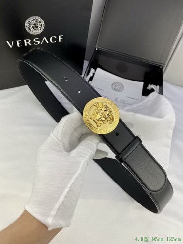 Super Perfect Quality Versace Belts(100% Genuine Leather,Steel Buckle)-533