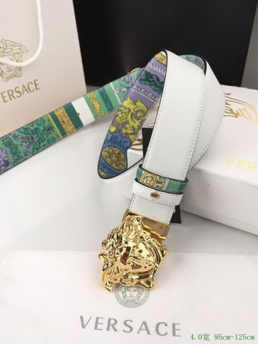 Super Perfect Quality Versace Belts(100% Genuine Leather,Steel Buckle)-459