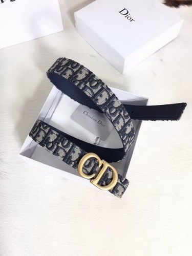 Super Perfect Quality Dior Belts(100% Genuine Leather,steel Buckle)-186