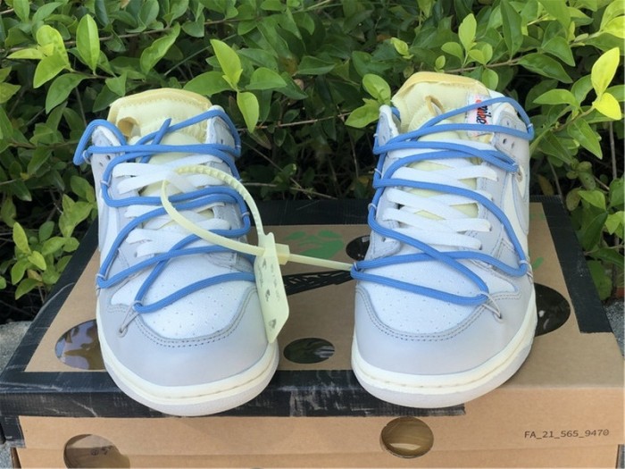 Authentic OFF-WHITE x Nike Dunk Low “The 50” DM1602