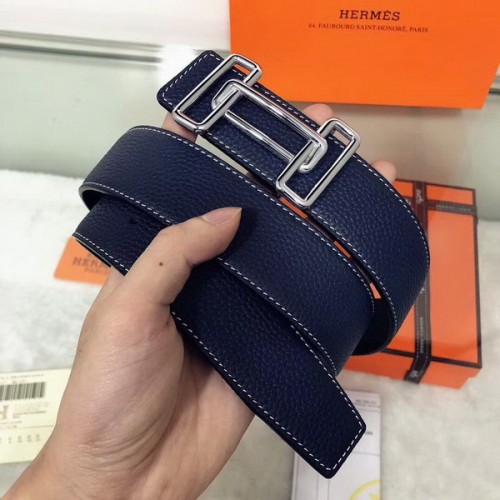 Super Perfect Quality Hermes Belts(100% Genuine Leather,Reversible Steel Buckle)-456