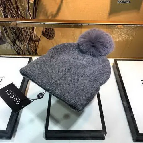 G Wool Cap Scarf AAA-048
