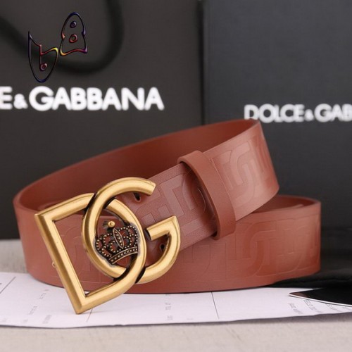 Super Perfect Quality DG Belts(100% Genuine Leather,steel Buckle)-036