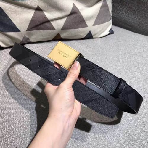 Super Perfect Quality Burberry Belts(100% Genuine Leather,steel buckle)-059