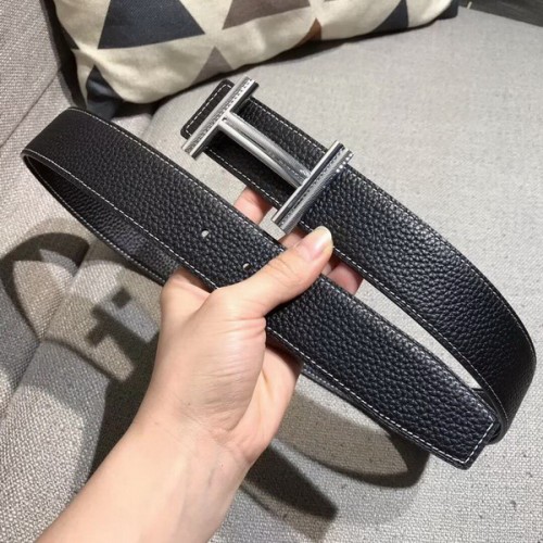 Super Perfect Quality Hermes Belts(100% Genuine Leather,Reversible Steel Buckle)-661