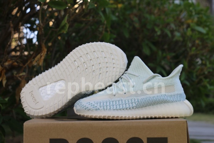 Authentic Yeezy Boost 350 V2 “Cloud White” Kids Shoes