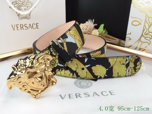 Super Perfect Quality Versace Belts(100% Genuine Leather,Steel Buckle)-453