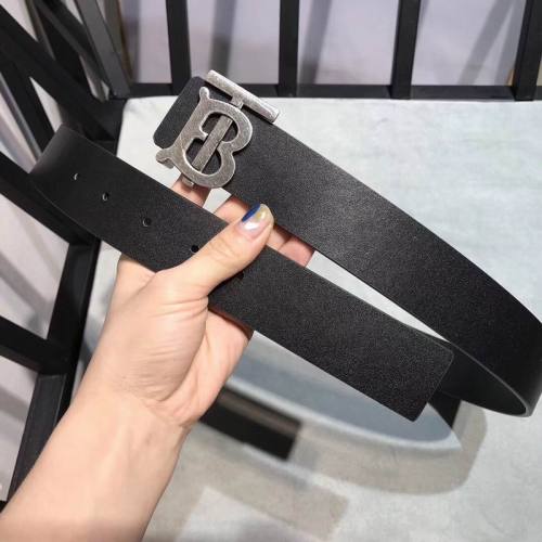 Super Perfect Quality Burberry Belts(100% Genuine Leather,steel buckle)-074