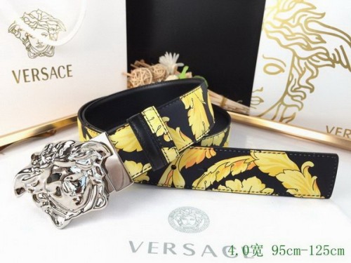Super Perfect Quality Versace Belts(100% Genuine Leather,Steel Buckle)-465