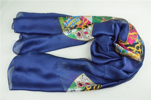 CHAL Silk Scarf AAA-126