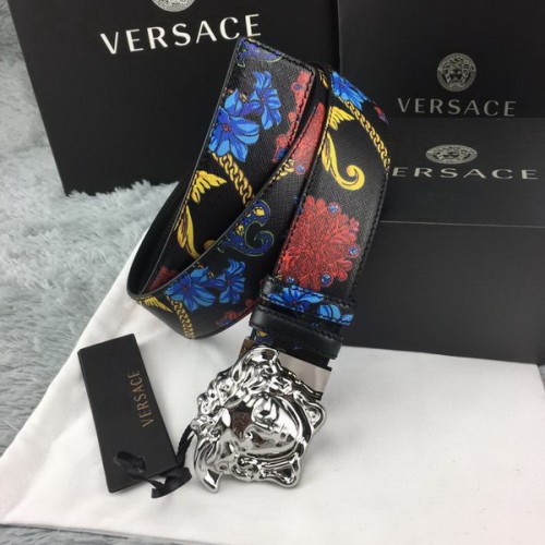 Super Perfect Quality Versace Belts(100% Genuine Leather,Steel Buckle)-272