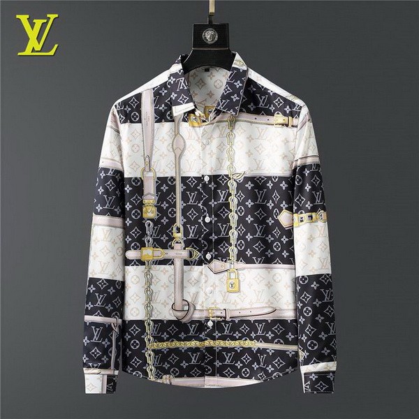 LV long sleeve shirt men-068(M-XXXL)