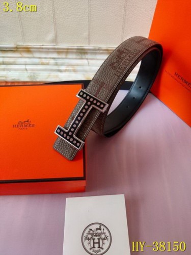 Super Perfect Quality Hermes Belts(100% Genuine Leather,Reversible Steel Buckle)-322