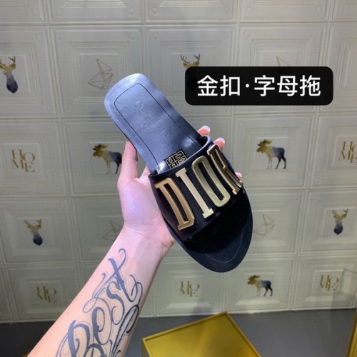 Dior women slippers AAA-032
