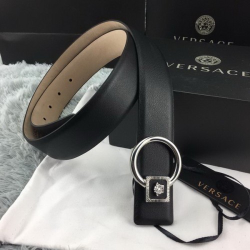 Super Perfect Quality Versace Belts(100% Genuine Leather,Steel Buckle)-152