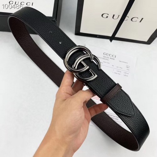 Super Perfect Quality G Belts(100% Genuine Leather,steel Buckle)-2252