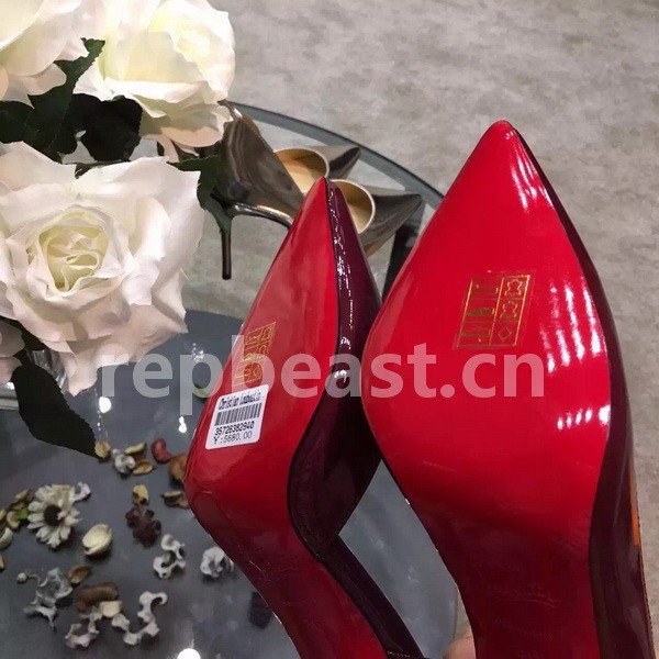 Super Max Christian Louboutin Custom High Heel-071