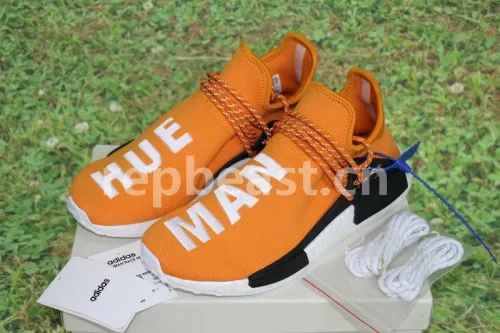 Authentic AD Human Race NMD x Pharrell Williams Orange
