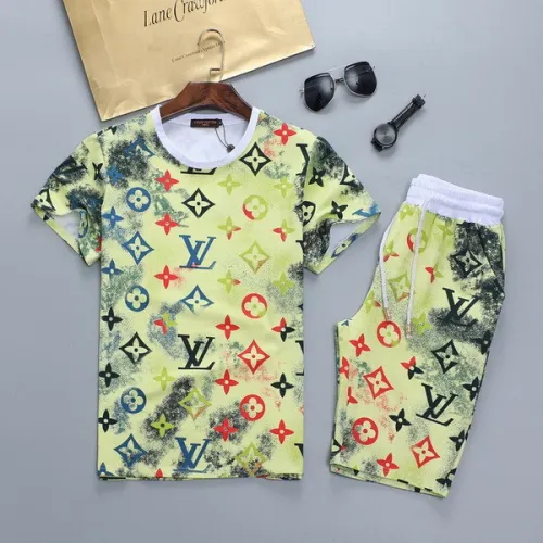 LV short sleeve men suit-080(M-XXXL)
