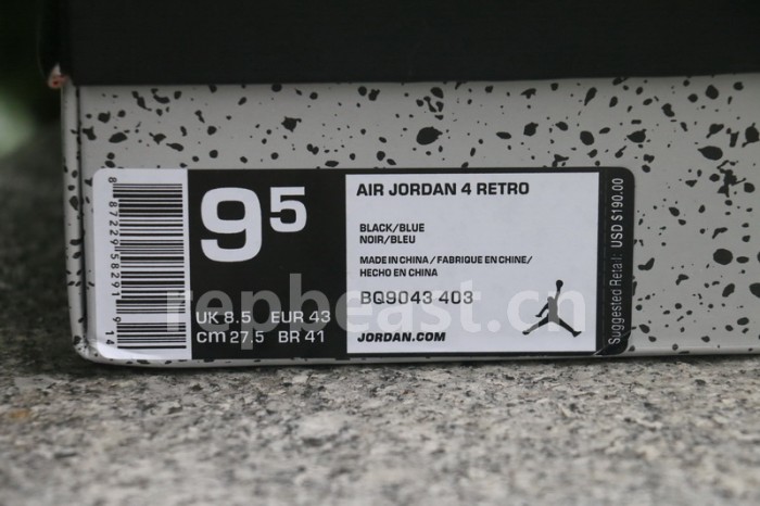 Authentic Air Jordan 4 “Wings”