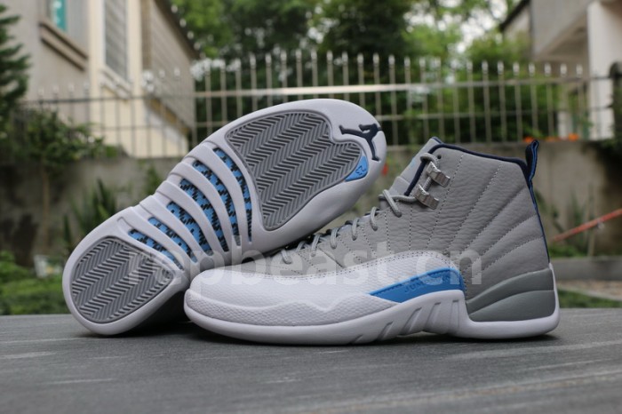 Authentic Air Jordan 12 Wolf Grey