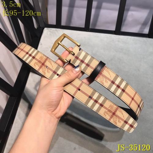 Super Perfect Quality Burberry Belts(100% Genuine Leather,steel buckle)-081