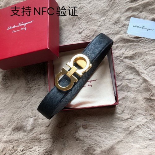 Super Perfect Quality Ferragamo Belts(100% Genuine Leather,steel Buckle)-1127