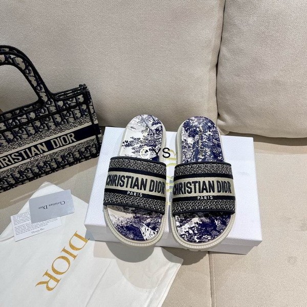 Dior women slippers 1：1 quality-084