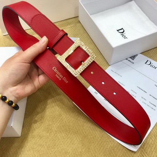 Super Perfect Quality Dior Belts(100% Genuine Leather,steel Buckle)-207