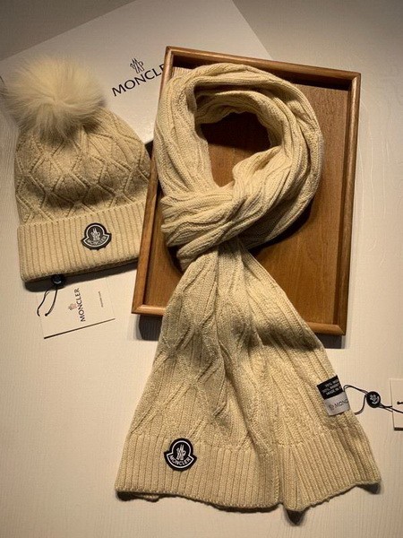 Moncler Wool Cap Scarf AAA-279