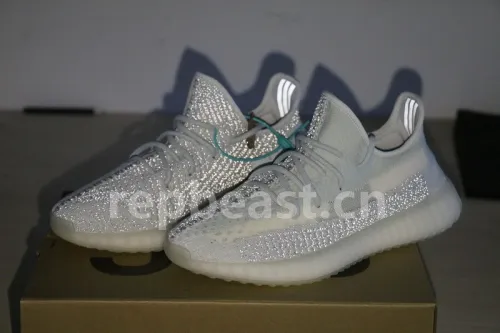 Authentic Yeezy Boost 350 V2 “Cloud White” full reflective